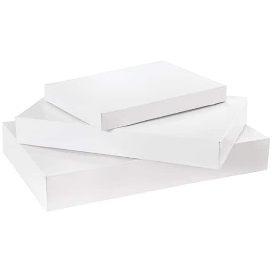 Christmas White Gift Boxes, 30ct.